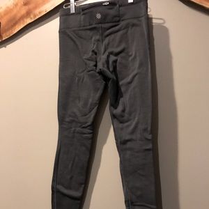 Athleta XS fleece lined leggings